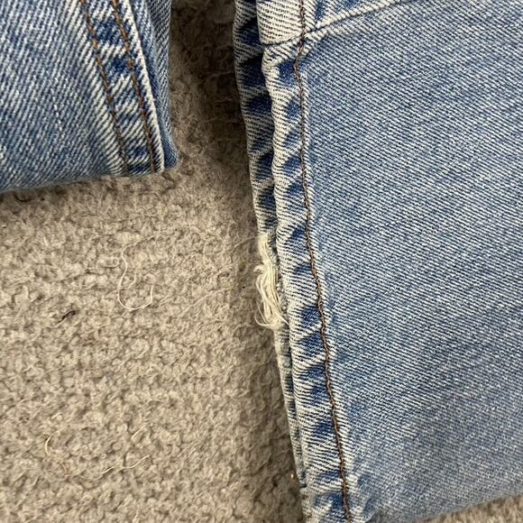 VTG Levi's 550 Relaxed Fit Jeans Men's 38x32 Medium Wash Y2K 2000's Distressed - Picture 12 of 12